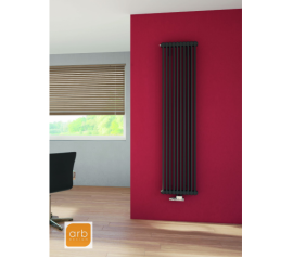 Arbonia 2180/6 RAL C005-Slate: вертикальный трубчатый радиатор