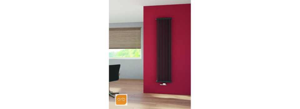 Arbonia 2180/6 RAL C005-Slate: вертикальный трубчатый радиатор