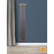 Радиатор Arbonia 3180/6 секций нижнее подключение цвет антрацит металлик AME