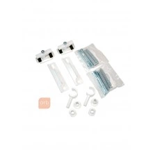 Комплект настенных кронштейнов, цвет белый RAL 9016 (ZB0282+ZB0281+ZB0280)