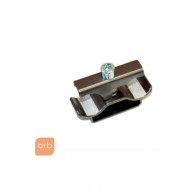 Фиксирующий зажим, цвет графит RAL Anthrazit Metallic (ZB0281)