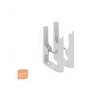 Комплект для напольного монтажа для 3-трубчатых радиаторов, цвет белый RAL 9016, 60770107 2хPGE