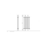 Радиатор Arbonia в качестве перегородки