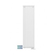 Радиатор KZTO серия QUADRUM 40 V-1750-10 R нижнее правое подключение цвет белый муар