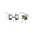 Комплект Schlosser узел нижнего подключения угловой черный RAL 9005 (600800067 Ral 9005) Комплект Schlosser узел нижнего подключения угловой черный RAL 9005 (600800067 Ral 9005)