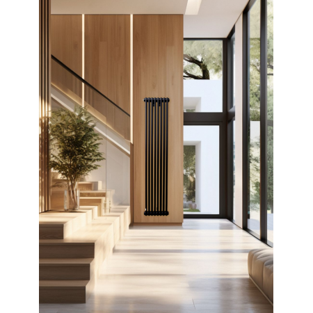 Радиатор Arbonia 2180/10 секций нижнее подключение цвет черный RAL 9005 MATT Радиатор Arbonia 2180/10 секций нижнее подключение цвет черный RAL 9005 MATT