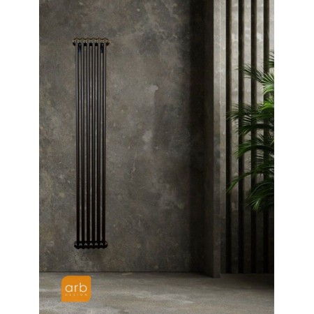Радиатор Arbonia 2180/8 секций боковое подключение цвет черный RAL 9005 MATT Радиатор Arbonia 2180/8 секций боковое подключение цвет черный RAL 9005 MATT