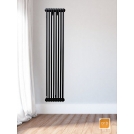 Радиатор Arbonia 2180/8 секций боковое подключение цвет черный RAL 9005 MATT